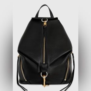 Rebecca Minkoff - Black & Gold - Julian Backpack